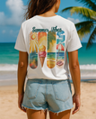 Summer Vibes バックプリントTシャツ