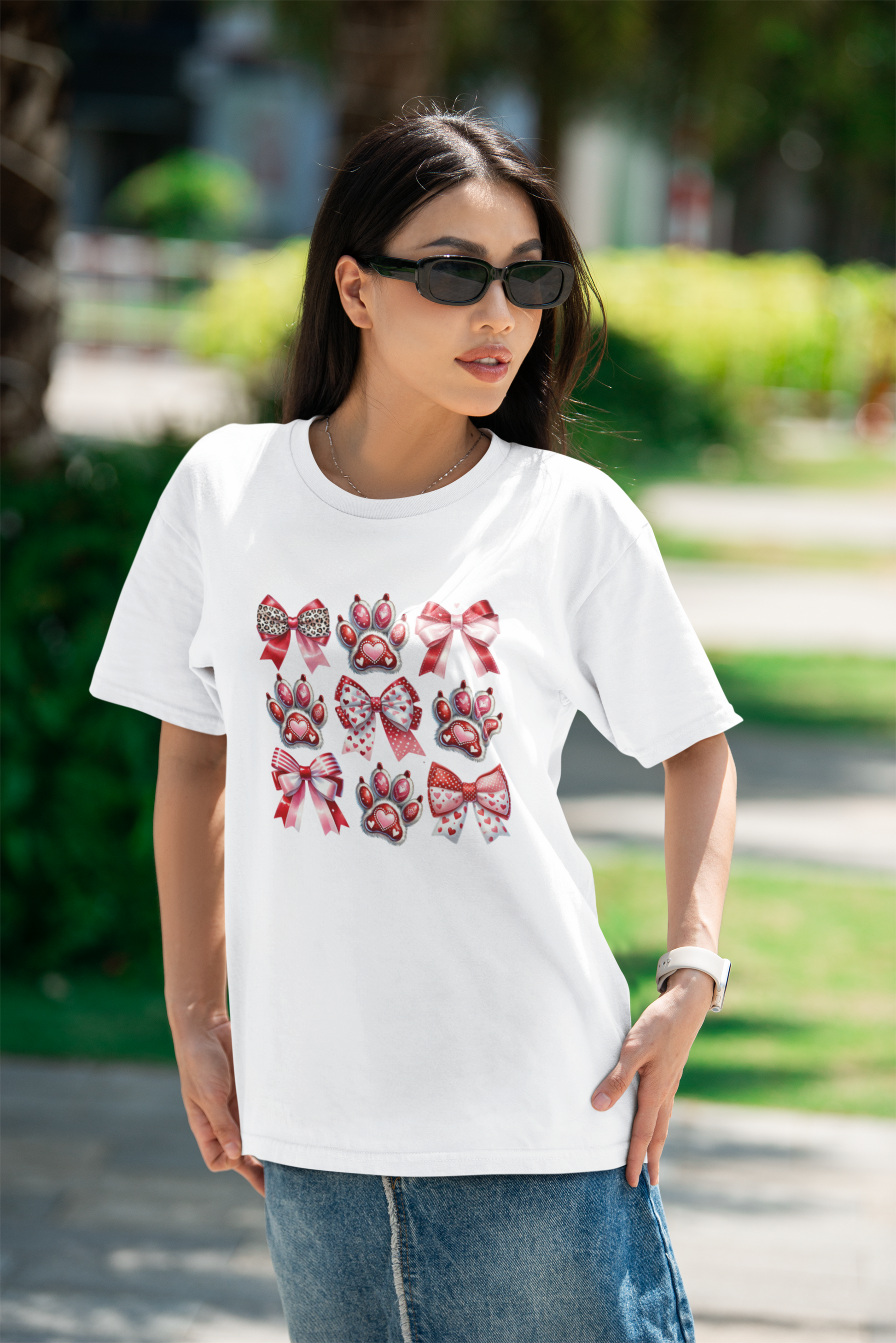 Red Ribbons & Love Paws